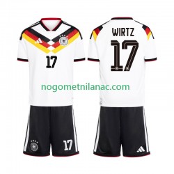 Dres Njemačka Florian Wirtz 17 Domaći World Cup 2026 Kratkih Rukava - Dječji