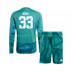 Golmanski Dres - Dres Njemačka Alexander Nubel 33 Domaći World Cup 2026 Dugim Rukavima - Dječji