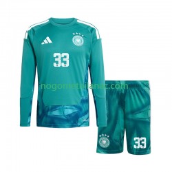 Golmanski Dres - Dres Njemačka Alexander Nubel 33 Domaći World Cup 2026 Dugim Rukavima - Dječji