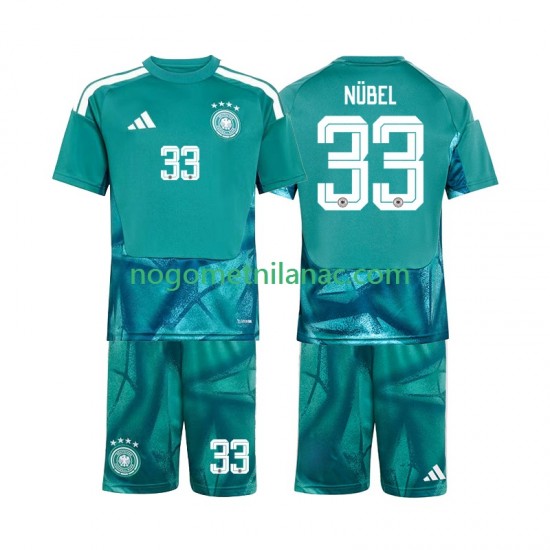 Golmanski Dres - Dres Njemačka Alexander Nubel 33 Domaći World Cup 2026 Kratkih Rukava - Dječji