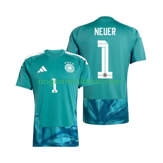 Golmanski Dres - Dres Njemačka Manuel Neuer 1 Domaći World Cup 2026 Kratkih Rukava - Muški