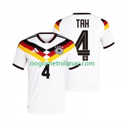 Dres Njemačka Jonathan Tah 4 Domaći World Cup 2026 Kratkih Rukava - Muški Dres Njemačka Jonathan Tah 4 Domaći World Cup 2026 Kratkih Rukava - Muški