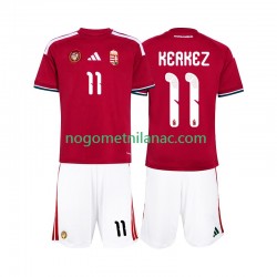 Dres Mađarska Kerkez 11 Domaći World Cup 2026 Kratkih Rukava - Dječji