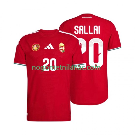 Dres Mađarska Sallai 20 Domaći World Cup 2026 Kratkih Rukava - Muški