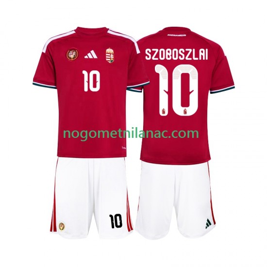 Dres Mađarska Szoboszlai 10 Domaći World Cup 2026 Kratkih Rukava - Dječji