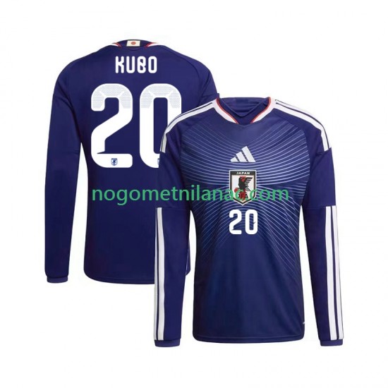 Dres Japan Kubo 20 Domaći World Cup 2026 Dugim Rukavima - Muški