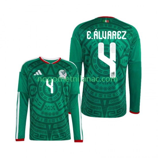 Dres Meksiko Edson Alvarez 4 Domaći World Cup 2026 Dugim Rukavima - Muški