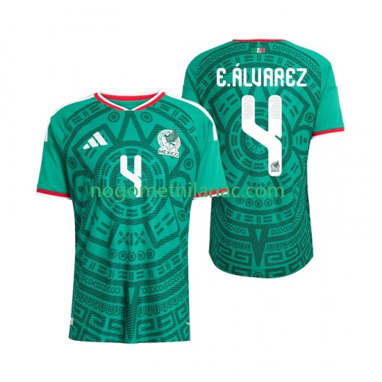 Dres Meksiko Edson Alvarez 4 Domaći World Cup 2026 Kratkih Rukava - Muški