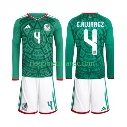 Dres Meksiko Edson Alvarez 4 Domaći World Cup 2026 Dugim Rukavima - Dječji