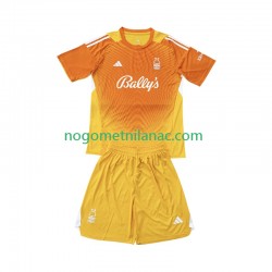 Golmanski Dres - Dres Nottingham Forest Treći 2025-2026 Kratkih Rukava - Dječji