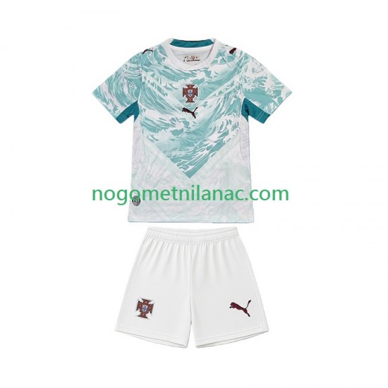 Dres Portugal Gostujući World Cup 2026 Kratkih Rukava - Dječji