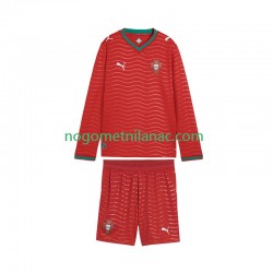 Dres Portugal Domaći World Cup 2026 Dugim Rukavima - Dječji