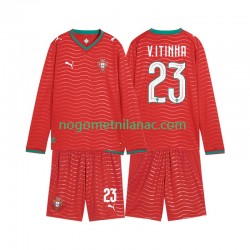 Dres Portugal Vitinha 23 Domaći World Cup 2026 Dugim Rukavima - Dječji Dres Portugal Vitinha 23 Domaći World Cup 2026 Dugim Rukavima - Dječji