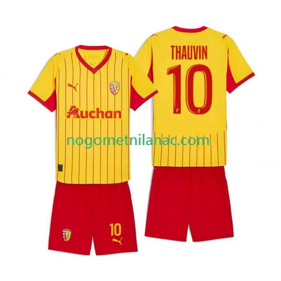 Dres RC Lens Florian Thauvin 10 Domaći 2025-2026 Kratkih Rukava - Dječji