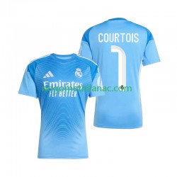 Golmanski Dres - Dres Real Madrid Thibaut Courtois 1 Domaći 2025-2026 Kratkih Rukava - Muški