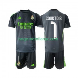 Golmanski Dres - Dres Real Madrid Thibaut Courtois 1 Treći 2025-2026 Kratkih Rukava - Dječji
