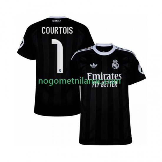 Golmanski Dres - Dres Real Madrid Thibaut Courtois 1 Treći 2025-2026 Kratkih Rukava - Muški