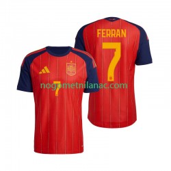 Dres Španjolska Ferran Torres 7 Domaći World Cup 2026 Kratkih Rukava - Muški Dres Španjolska Ferran Torres 7 Domaći World Cup 2026 Kratkih Rukava - Muški