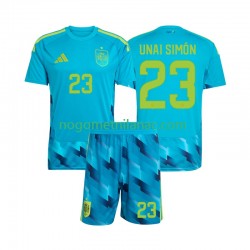 Golmanski Dres - Dres Španjolska Unai Simon 23 Domaći World Cup 2026 Kratkih Rukava - Dječji Golmanski Dres - Dres Španjolska Unai Simon 23 Domaći World Cup 2026 Kratkih Rukava - Dječji