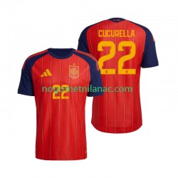 Dres Španjolska Marc Cucurella 22 Domaći World Cup 2026 Kratkih Rukava - Muški Dres Španjolska Marc Cucurella 22 Domaći World Cup 2026 Kratkih Rukava - Muški