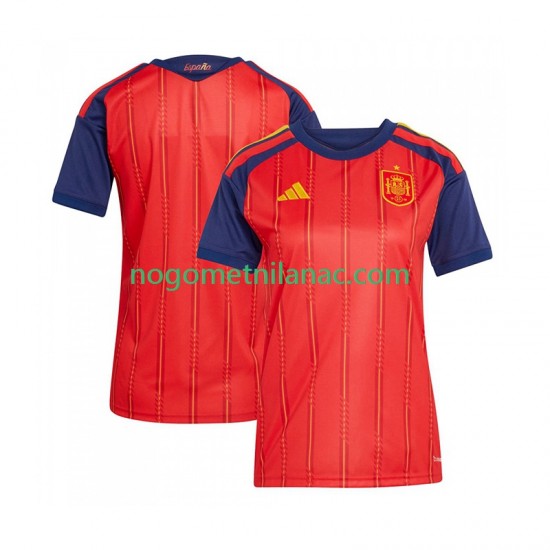 Dres Španjolska Domaći World Cup 2026 Kratkih Rukava - Ženska