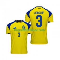 Dres Švedska Victor Lindelof 3 Domaći 2026 Kratkih Rukava - Muški Dres Švedska Victor Lindelof 3 Domaći 2026 Kratkih Rukava - Muški