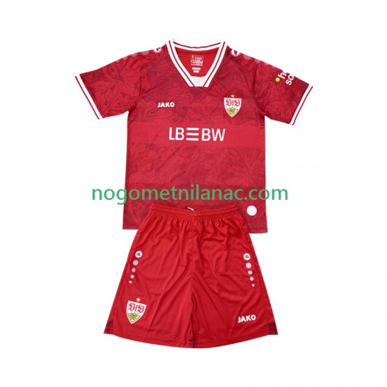 Dres VfB Stuttgart Gostujući 2025-2026 Kratkih Rukava - Dječji