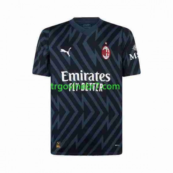 Golmanski Dres - Dres AC Milan Mike Maignan 16 Treći 2023-2024 Kratkih Rukava - Muški