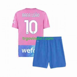 Dres AC Milan Rafael Leao 10 Treći 2023-2024 Kratkih Rukava - Dječji Dres AC Milan Rafael Leao 10 Treći 2023-2024 Kratkih Rukava - Dječji