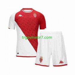 Dres AS Monaco Domaći 2023-2024 Kratkih Rukava - Dječji Dres AS Monaco Domaći 2023-2024 Kratkih Rukava - Dječji
