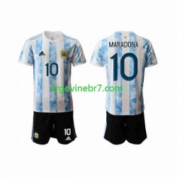 Dres Argentina Maradona 10 2020-2021 Domaći Kratkih Rukava - Dječji Dres Argentina Maradona 10 2020-2021 Domaći Kratkih Rukava - Dječji