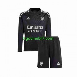 Golmanski Dres - Dres Arsenal Domaći 2023-2024 Dugim Rukavima - Dječji Golmanski Dres - Dres Arsenal Domaći 2023-2024 Dugim Rukavima - Dječji