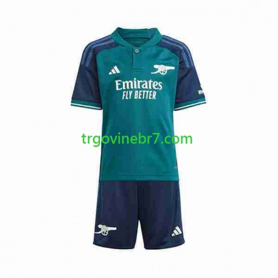 Dres Arsenal Treći 2023-2024 Kratkih Rukava - Dječji