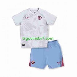 Dres Aston Villa Gostujući 2023-2024 Kratkih Rukava - Dječji Dres Aston Villa Gostujući 2023-2024 Kratkih Rukava - Dječji
