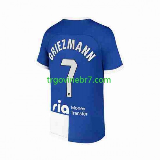Dres Atlético Madrid 2 Antoine Griezmann 7 Gostujući 2023-2024 Kratkih Rukava - Muški