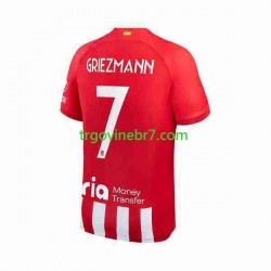 Dres Atlético Madrid 2 Antoine Griezmann 7 Domaći 2023-2024 Kratkih Rukava - Muški Dres Atlético Madrid 2 Antoine Griezmann 7 Domaći 2023-2024 Kratkih Rukava - Muški