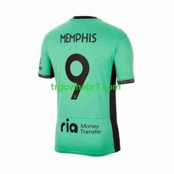 Dres Atlético Madrid 2 Memphis Depay 9 Treći 2023-2024 Kratkih Rukava - Muški Dres Atlético Madrid 2 Memphis Depay 9 Treći 2023-2024 Kratkih Rukava - Muški