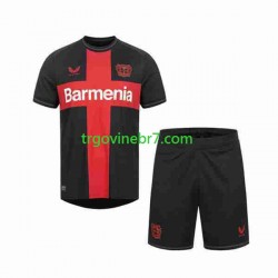 Dres Bayer 04 Leverkusen Domaći 2023-2024 Kratkih Rukava - Dječji Dres Bayer 04 Leverkusen Domaći 2023-2024 Kratkih Rukava - Dječji