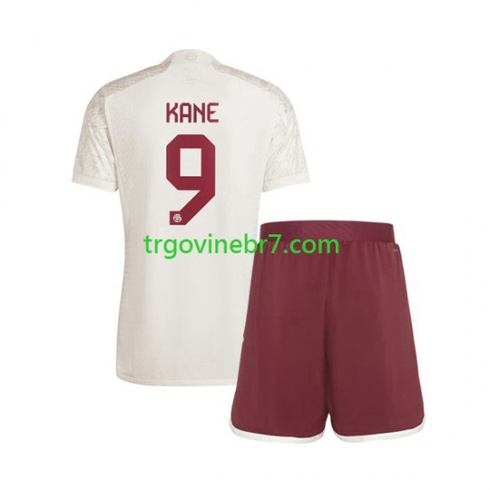 Dres FC Bayern München Harry Kane 9 Treći 2023-2024 Kratkih Rukava - Dječji