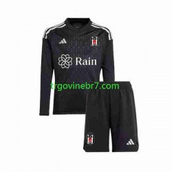 Golmanski Dres - Dres Besiktas Domaći 2023-2024 Dugim Rukavima - Dječji