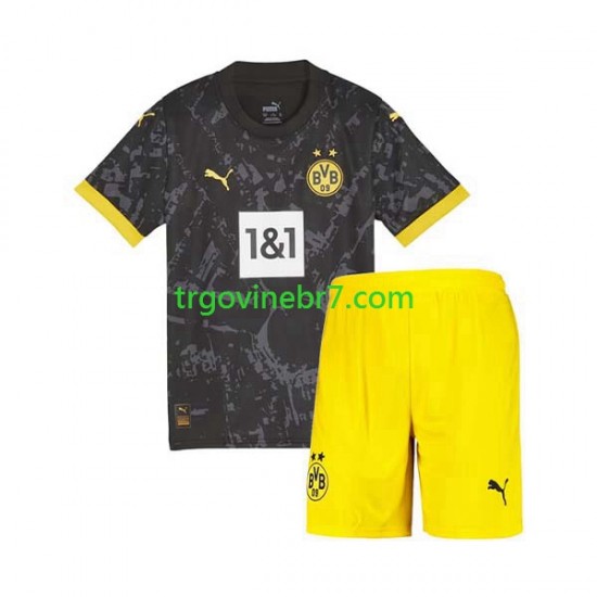Dres Borussia Dortmund Gostujući 2023-2024 Kratkih Rukava - Dječji