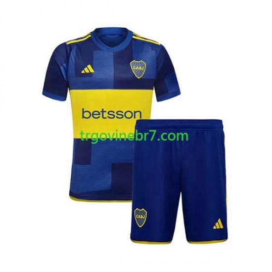Dres CA Boca Juniors Domaći 2023-2024 Kratkih Rukava - Dječji