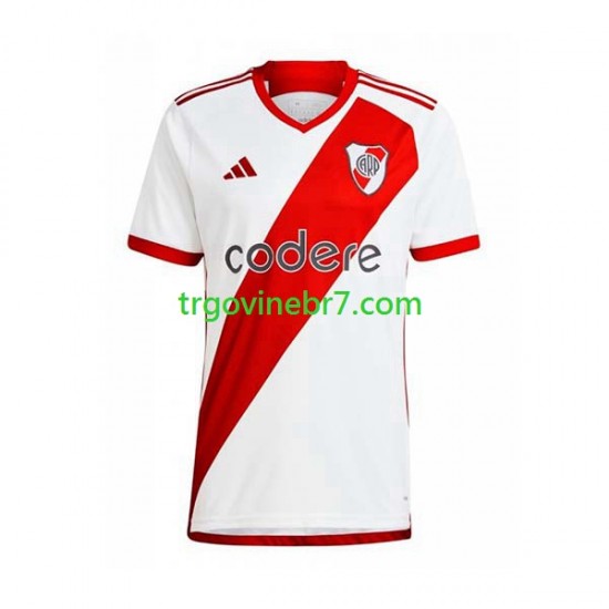 Dres CA River Plate Domaći 2023-2024 Kratkih Rukava - Muški
