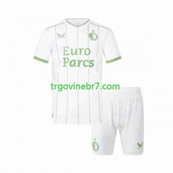 Dres Feyenoord Rotterdam Treći 2023-2024 Kratkih Rukava - Dječji