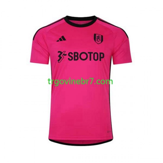 Dres Fulham Gostujući 2023-2024 Kratkih Rukava - Muški