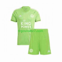 Golmanski Dres - Dres Leicester City Gostujući 2023-2024 Kratkih Rukava - Dječji Golmanski Dres - Dres Leicester City Gostujući 2023-2024 Kratkih Rukava - Dječji