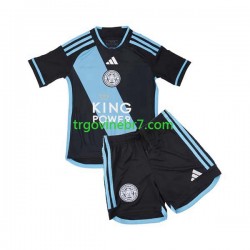 Dres Leicester City Gostujući 2023-2024 Kratkih Rukava - Dječji Dres Leicester City Gostujući 2023-2024 Kratkih Rukava - Dječji