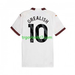 Dres Manchester City Jack Grealish 10 Gostujući 2023-2024 Kratkih Rukava - Muški Dres Manchester City Jack Grealish 10 Gostujući 2023-2024 Kratkih Rukava - Muški