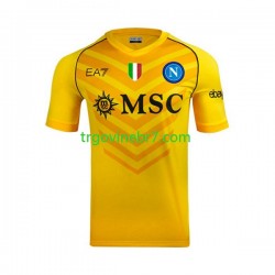 Golmanski Dres - Dres Napoli Gostujući 2023-2024 Kratkih Rukava - Muški