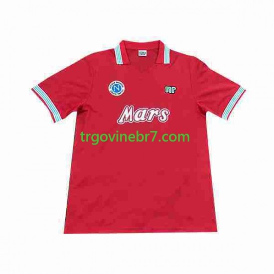 Dres Napoli 1988 1989 Retro Treći Kratkih Rukava - Muški